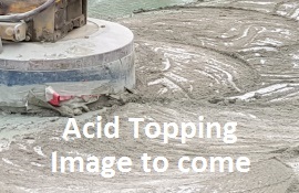 Scarifying concrete